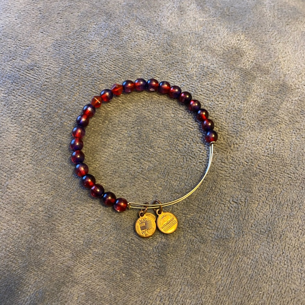 Alex and Ani red bracelet